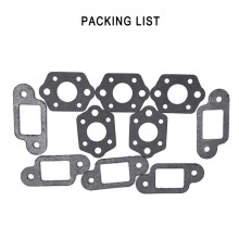 10PCS Muffler Carburetor Gasket Kit For STIHL 021 023 025 MS210 MS230 MS250