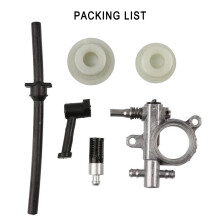 25CC 2500 Chainsaw Parts: Oil Pump Pipe, Hose Line, Endless Screw Kit for Chinese Models