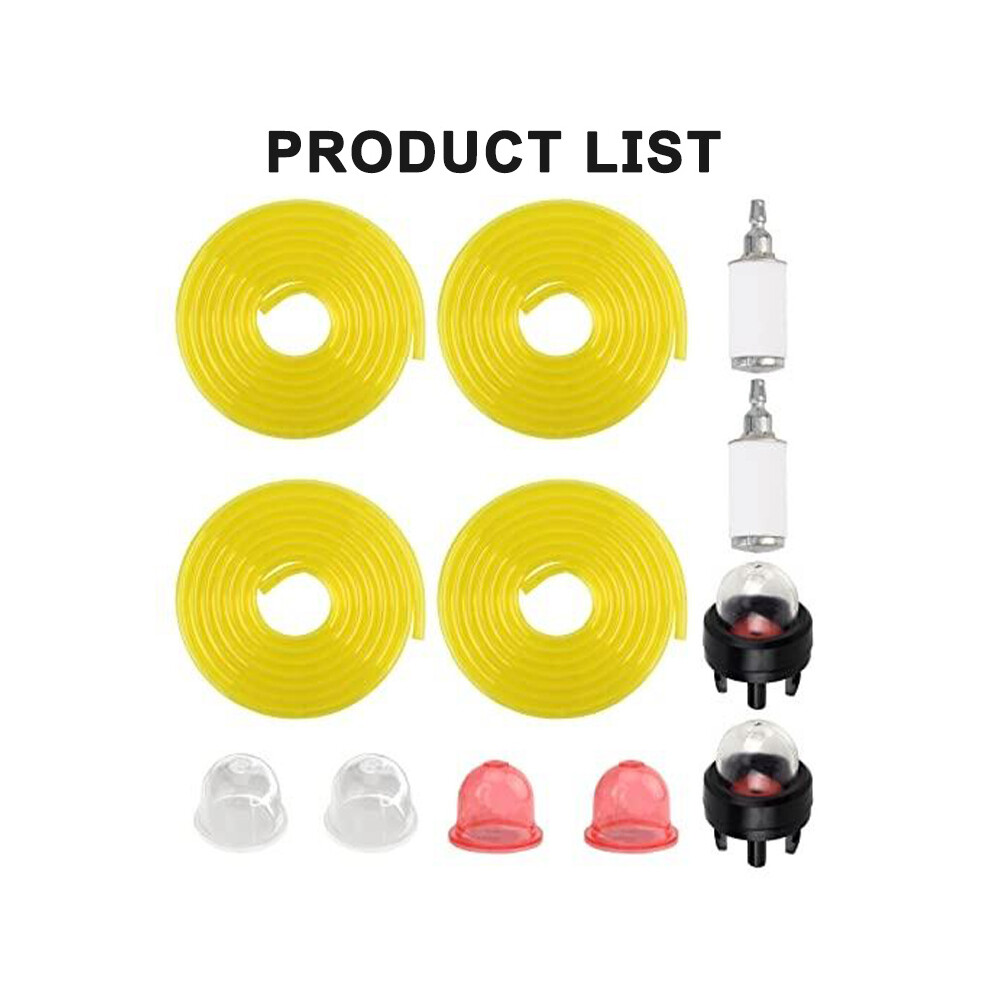 Fuel Filter & Bulb For Zama Stihl Poulan Weedeater Craftsman Husqvarna 413590549604