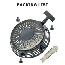 Black Pull Starter for GX340, GX610, GX620 420cc-459cc Engines, 28400-ZE3-W01ZA