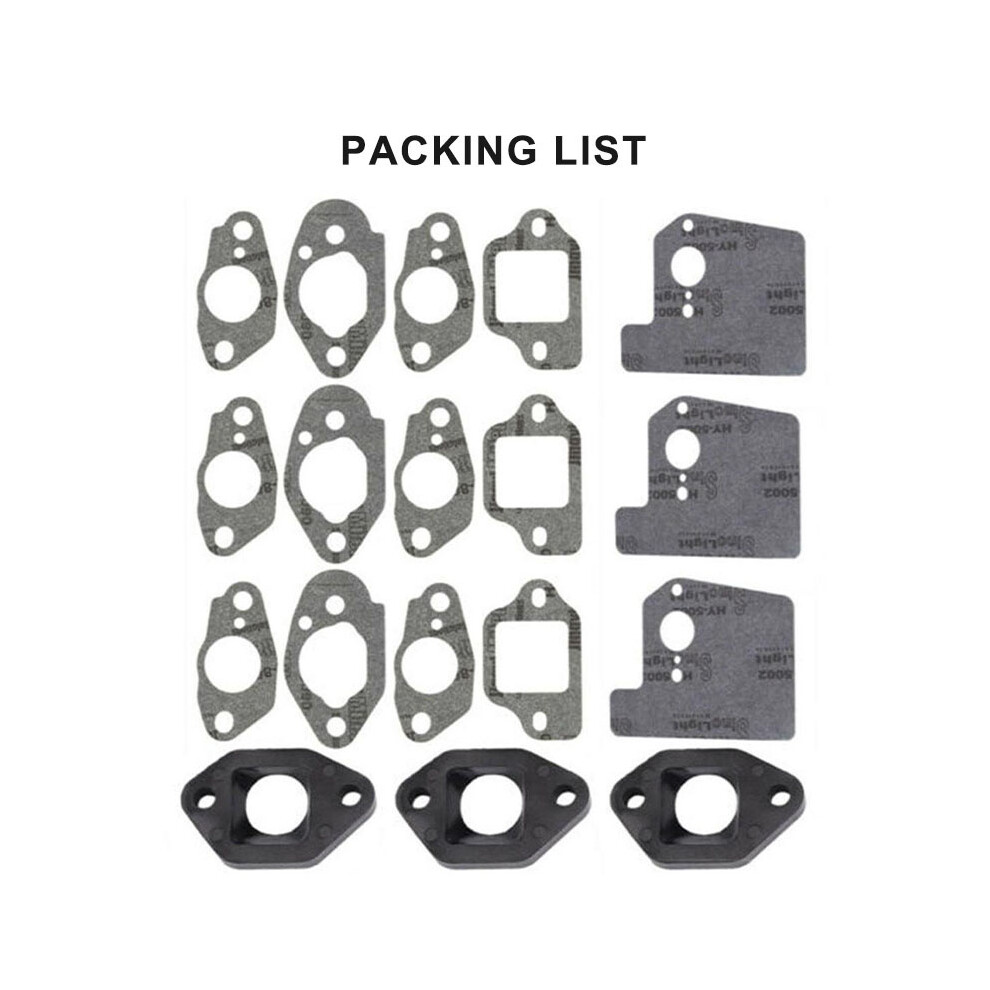 Carburetor Insulator Gasket Set For Honda Gcv160 Gcv190 16211-Zl8-000 Parts 320997756200