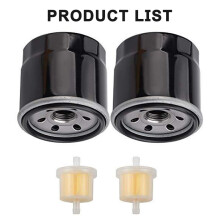 Oil Filter & Fuel Filter Kit for Toro 120-4276, 127-9222, ZS, SW, SS, MX Timecutter