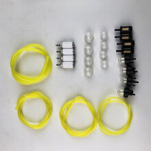 Fuel Filter & Primer Bulb Line Hose Kit (4 Sizes) for Poulan Weed Eater Gas Trimmer