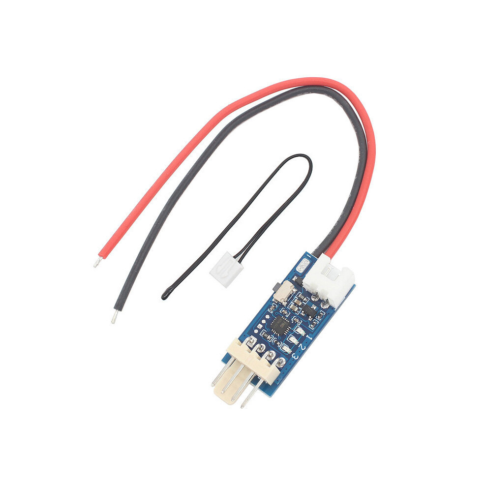 (Red Black Cord) Pwm 4-Wire Fan Temperature Controller Dc 5V-12V Speed Governor For Pc Fan 320997756460