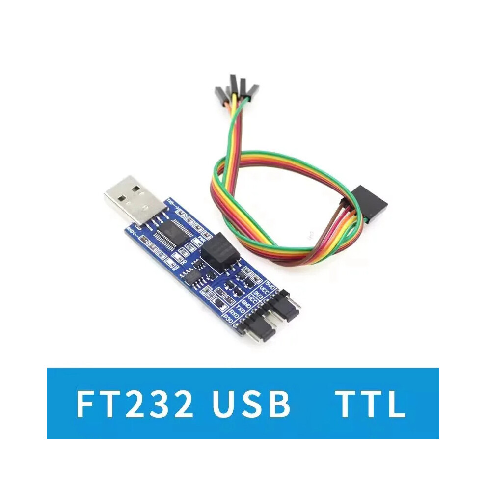 (USB To TTL(FT232)) USB TTL Converter CH340 Adapter, UART Serial FT232/CP2102/CH340 Adapter for Programming and Debugging-image-OPC-PWQPCN8-NEW
