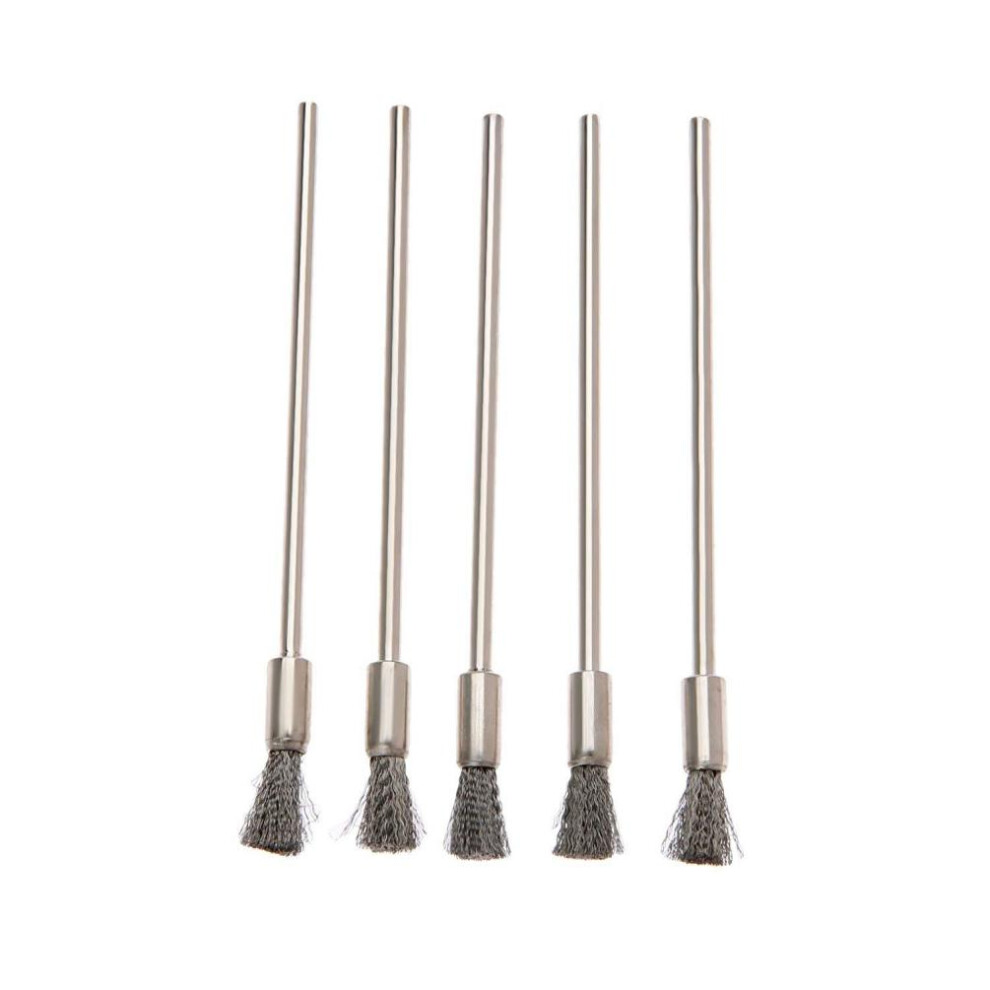 4Pc Stain Steel Wire Brush Rust Removal Mini Wire Brush For Miniature Electronic 320997758419
