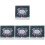 4Pcs Multi Color Paper Small Calendar Desktop Decorative Office Use 1