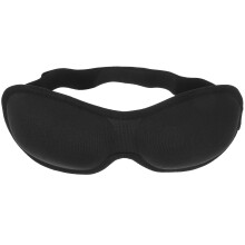 Black Sleeping Eye Mask Portable Memory Foam for Travel