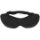 Black Sleeping Eye Mask Portable Memory Foam for Travel 1