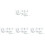 Silver Acrylic Moon Decal Eid Mubarak Mirror Effect Wall Sticker 1