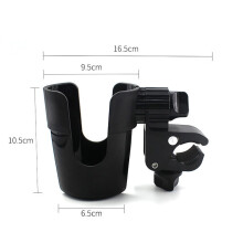 Carriage Black Adjustable Anti-Skid for Bike