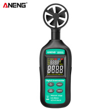 ANENG GN301 Digital Anemometer, Wind Speed Meter with Temperature, LCD Backlight