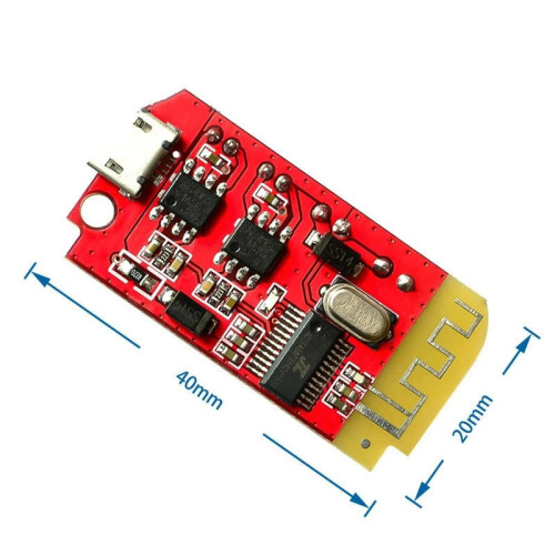 CT14 Micro 4.2 Stereo Bluetooth-Compatible Power Amplifier Board Module 5V2A 5W+5W
