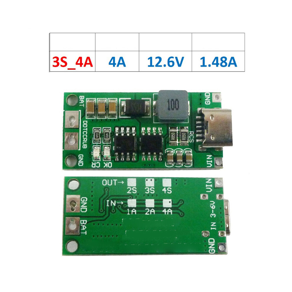 (3S-4A) 2S/3S Li-Ion Battery Charging Module For Cell Phone Battery Charger Charging Board 320997761563