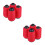 Nylon Touw Rood Stevig Binddraad Voor En 1
