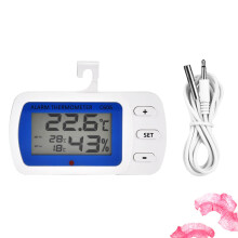 1St Thermometer C606 Met Hoge En Lage Temperatuur Alarm