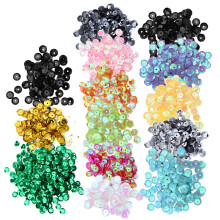14Paquets Sequins Artisanaux En Couleurs Vives Pour Projets Créatifs