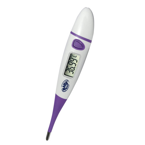 Basal Thermometer for Ovulation - Switchable C/F - Temperature Chart - Hard Storage Case - BabyMad 1