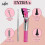 Fiber Optic Pink Mini Otoscope Ear Healthy Tool for Home use with Extra Replaceable LED Light 3