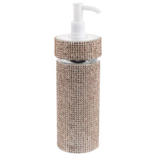 Luxury Golden Foaming Face Wash Bottle Leakproof Travel Dispenser
