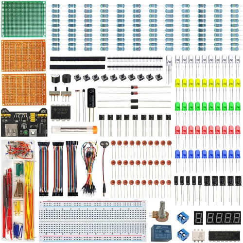ESP32/ESP8266 Complete Starter Kit - R3 Version, All-in-One Component Packages for Beginners & Experts
