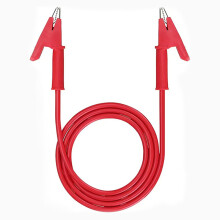 Pair Double-ended Alligator Clip Cable Jumper Wire Test Leads