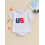 (12-18 Months, Light Grey) Romper do Naíonáin, don Samhradh 3