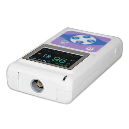 CONTEC CMS60D Color OLED Screen White Electronic Portable Handheld Pulse Oximeter 2