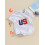 (12-18 Months, Light Grey) Romper do Naíonáin, don Samhradh 5