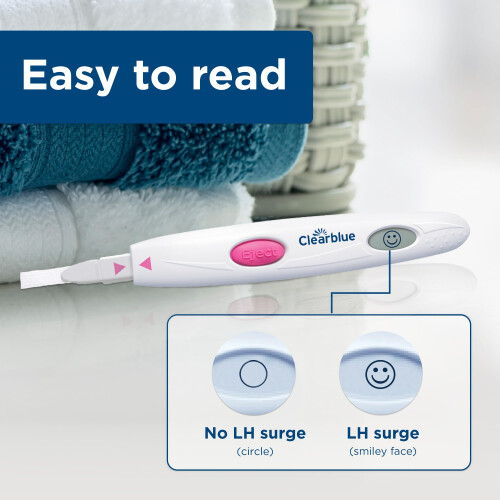 Clearblue Clearblue easy digital ovulation test, easy read, one month supply - 20 ea 2