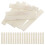 42Pcs Refillable Soapstone Chalk Markers White for Welding and Textile 1