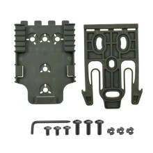 (Green) Tactical Tek-Mount Quick Connect Mounting System for SWAT Glock Sheath Holster