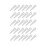 30PCS Slicing Plastic Cutting Machine Slicing Plastic Slicing Accessories Set 3