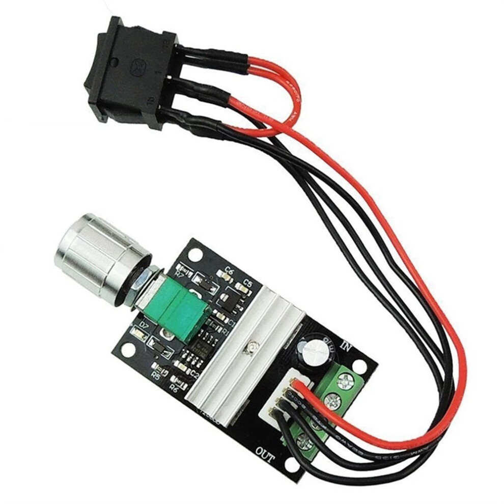 Pwm Dc Motor Speed Controller 6V12v24v 3A Speed Control Switch Forward Reverse 320997760405