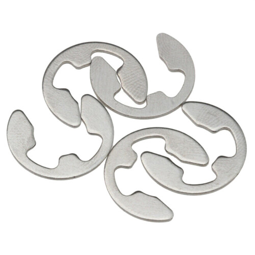 200* Assorted M1.5-M10 Stainless E Clips C Circlip Kit Retaining Snap Ring Set