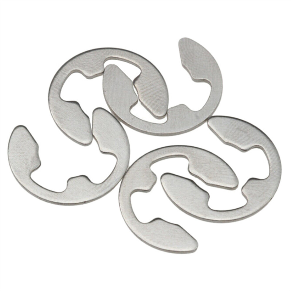 200* Assorted M1.5-M10 Stainless E Clips C Circlip Kit Retaining Snap Ring Set 320997760474