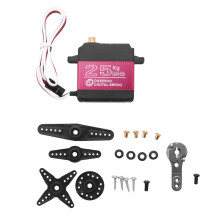 25KG Digital Servo Full Metal Gear High Torque Waterproof for RC Car Crawler Robot Control Angle 270