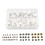 48PCS Watch Crowns Watch Waterproof Replacement Assorted Repair Tools with Box 1