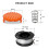 6PCS Black & Decker Trimmer Spool + 1 Cap & Spring, AF-100 Replacement Set 2