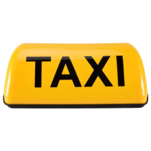 12V Waterproof Top Sign Magnetic Meter Cab Lamp Light LED TAXI Signal Lamp - Yellow