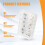 48PCS Watch Crowns Watch Waterproof Replacement Assorted Repair Tools with Box 5