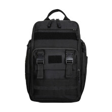Mochila para equipo de pesca con soporte para caña y correas ajustables. Bolsa de pesca multifuncional y duradera para deportes al aire libre y