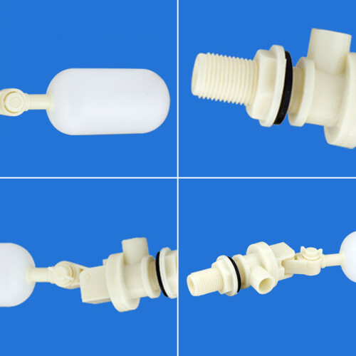 3PCS Automatic Water Level Control Valve Float Ball Spa Tank Trough Pool Adjusting 2