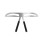Eyebrow Shape Design Positioning Sticker Three-Point Ruler Stencil 2