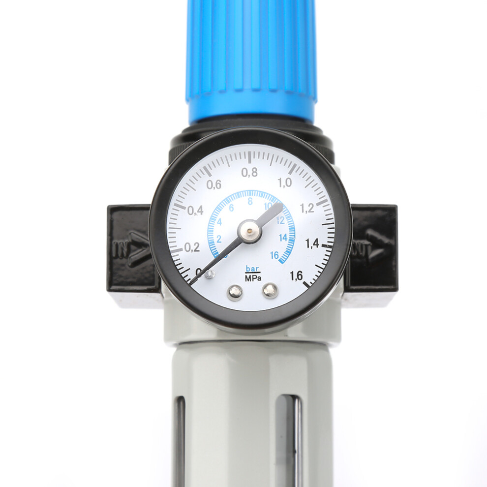 G1/4'' Aluminium Air Filter Valve Pneumatic Regulator 1.6Mpa For Air System 9371393813722