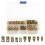 75Pcs M6-M10 Clamp Hoop Set, Pipe Ring Holding Replacement Kit 3