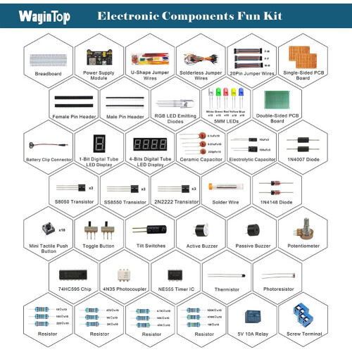 ESP32/ESP8266 For All Kit Classes R3 Component Packages Starter Kit 1