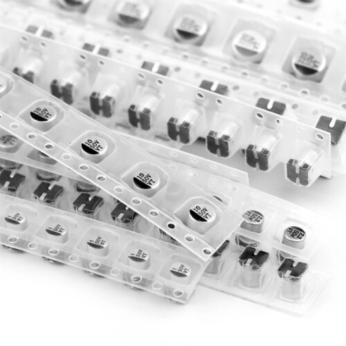 (1uF-220uF)130PCS 13Value SMD Aluminum Electrolytic Capacitor Assorted Kit Set 1