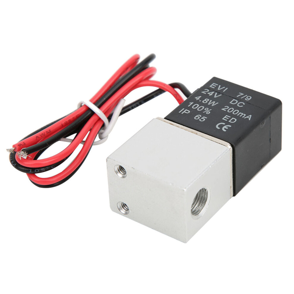 24Vdc Solenoid Valve G1/8 8.5Mm Aluminum Cv0.236 6911393813846