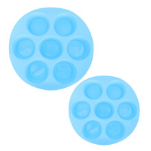 2Pcs Silicone Cupcake Molds -Holes Silicone Baking Pans